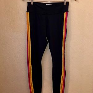 Forever 21 Active Workout Rainbow Leggings